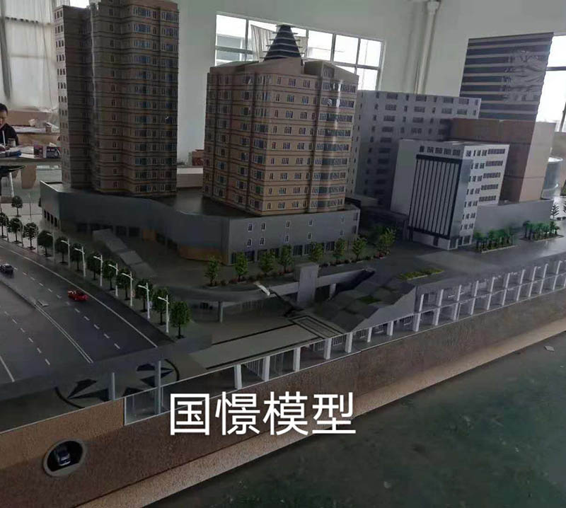 镇赉县建筑模型