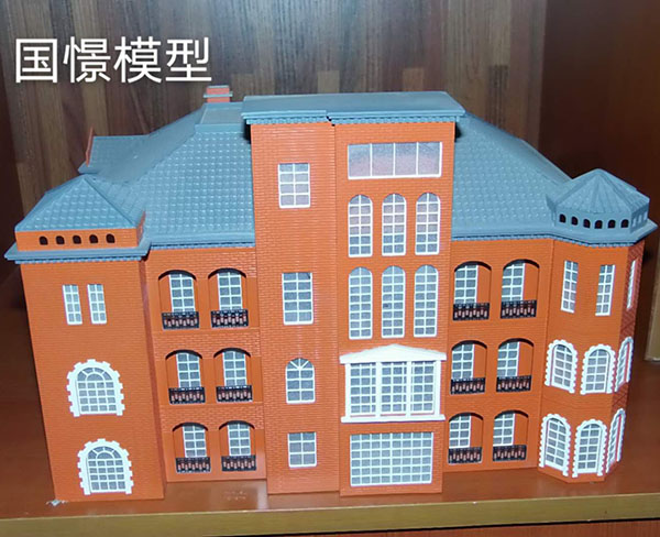 镇赉县建筑模型