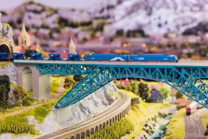 镇赉县桥梁模型
